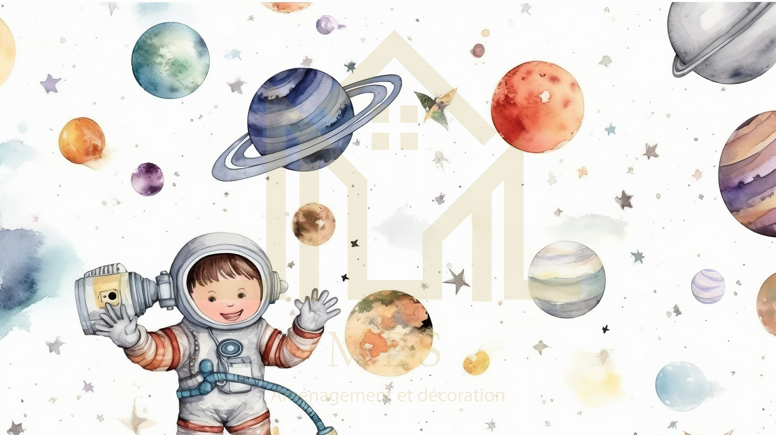 Papier peint personnalisé garçon